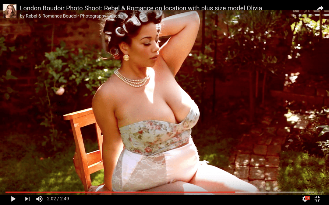 Plus Size Boudoir Photography: A Video Sneak Peak of Olivia’s London Boudoir Photography Session
