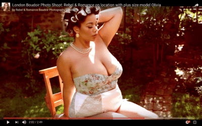 Plus Size Boudoir Photography: A Video Sneak Peak of Olivia’s London Boudoir Photography Session