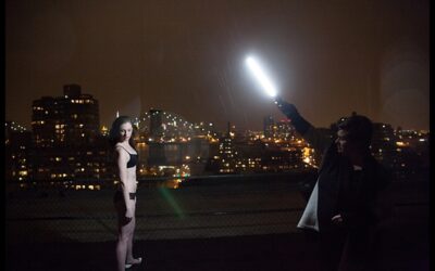 Destination Boudoir: NYC Rooftop…at midnight, in the rain, with a light saber.