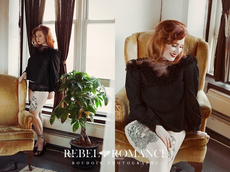 Destination Boudoir: Curvy Lauren’s retro NYC boudoir session