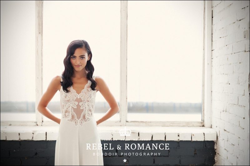 Chloe: a Spanish Bridal Boudoir theme in the warehouse