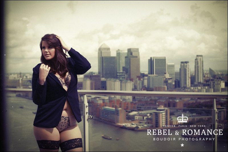Lucy in a sky high London penthouse