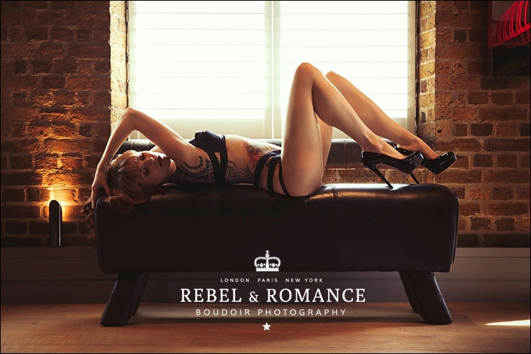tattoo paradise lost boudoir photography london redhead edgy