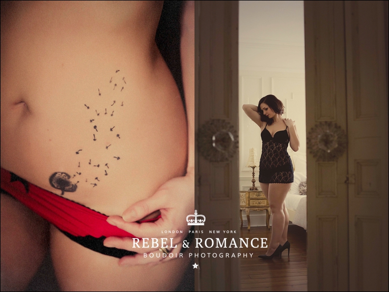 curvy boudoir photography london rebel and romance