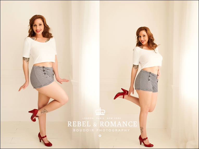 pin up boudoir photography london