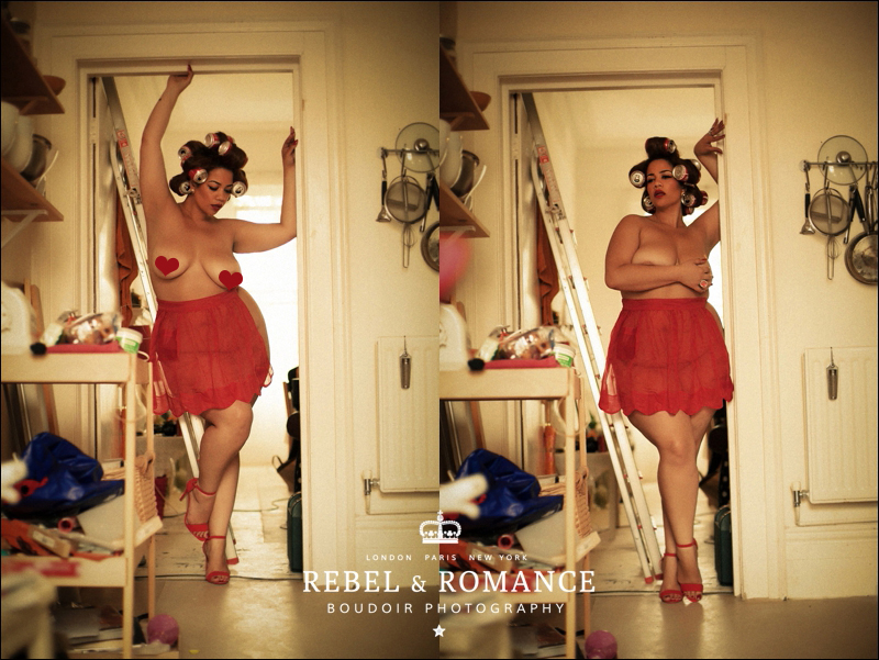 Rebel & Romance London Plus Size Boudoir Photography_0004