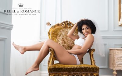 Veils and summer lingerie at Celine’s boudoir photo shoot: PART ONE