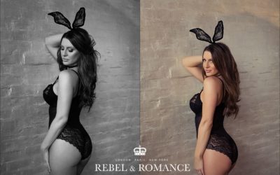 Katie’s post-pregnancy boudoir shoot: lingerie photo shoot in NOLA