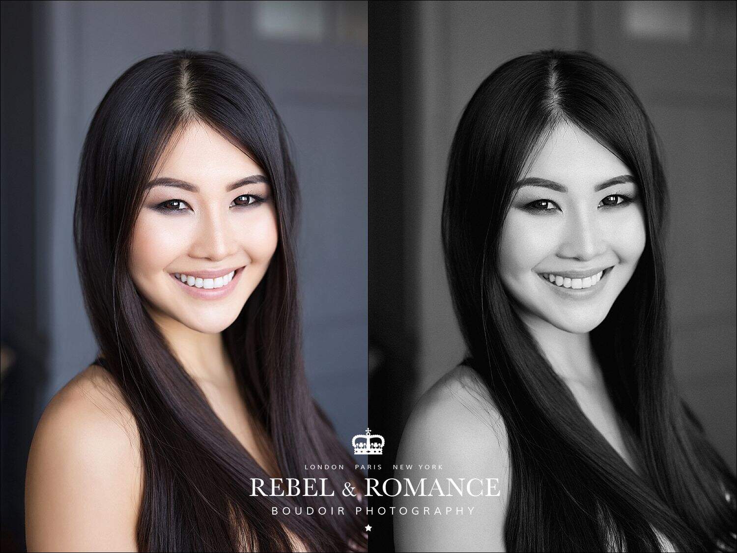 professional headshot in london of oriental commercial model