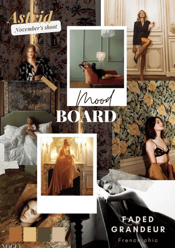 Aesthetic Photo Collage Moodboard Vision Board Poster