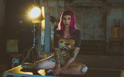 Lesley | a London warehouse boudoir photography shoot